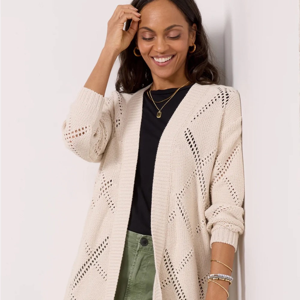 Splendid Cami Cardigan - Whitesand - Size Small - Hardly Worn!